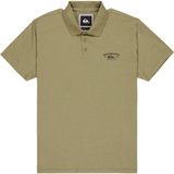 Quiksilver Eqykt04390 Korte Mouw Poloshirt Groen L Man