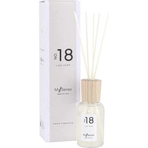 My Senso - Geurstokjes 'NÂ° 18' (Lino Puro, 100ml)
