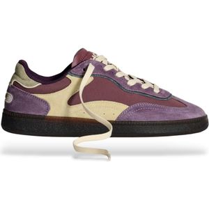 HOFF - Alley - Leren Pantoffels - Aubergine Lila
