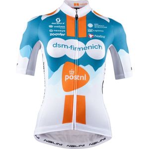 Nalini DSM FIRMENICH POSTNL SS JERSEY - Fietsshirt korte mouwen - wielrenshirt - wielershirt korte mouw Dames - S