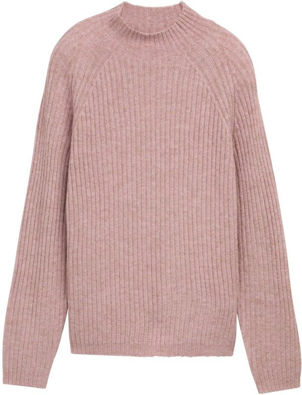 Tom Tailor - 1047895 - Sweatshirt - Relaxte Pasvorm - Zacht Ribbreisel