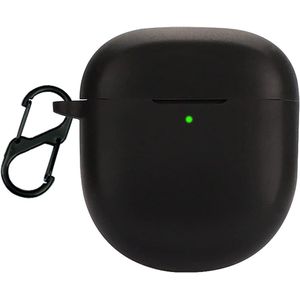 Provento - Ultradunne siliconen hoes voor oordopjes, compatibel met QuietComfort II/Ultra 2023 - zwart, slim fit, anti-val.