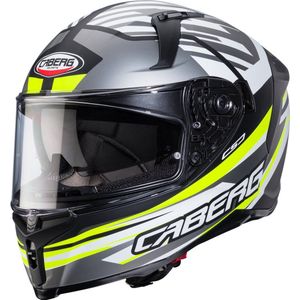 Caberg Avalon X Kira Mat Zwart Geel Integraalhelm - Maat XXL - Helm