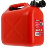 Kunststof jerrycan - XL TECH - 506021 - Inhoud 10 liter - Speciaal goedgekeurd voor koolwaterstoffen