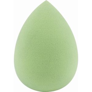 Micro mini make-up spons - lime/groen - 2-pack