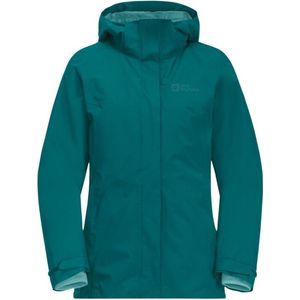 Jack Wolfskin Luntal 3in1 Jacket Women - Winterjas - Dames - Groen - Maat M