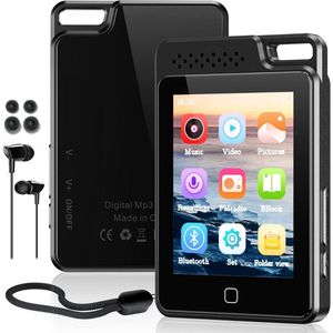 DailySupplies® MP3 Speler Bluetooth - FM-Radio - Zwart