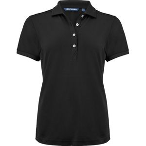Cutter & Buck Virtue Eco Polo Solid Dames 354435 - Zwart - 44/XXL