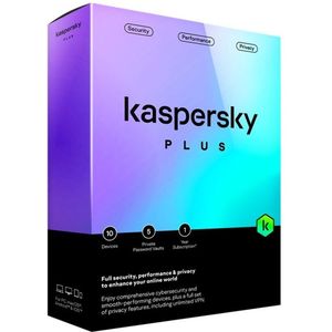 Kaspersky Plus - 1 Apparaat - 1 jaar