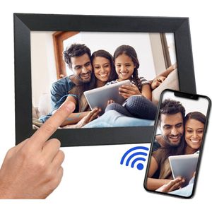 AniTech Digitale Fotolijst - 10,1 Inch - HD IPS - WiFi - 32GB - Zwart