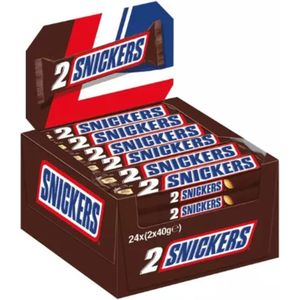 Snickers 2-Pack 24 x 80 gr