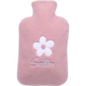 Livano Warmwaterzak - Knuffel Kruik - Warmwaterkruik - Warmtekussen - Warmtekruik - Bag - 2000ML - Roze