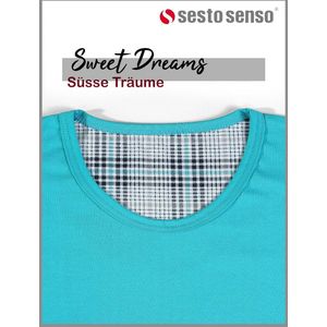 Herenpyjama Katoen Korte Mouwen en Korte Broek Set