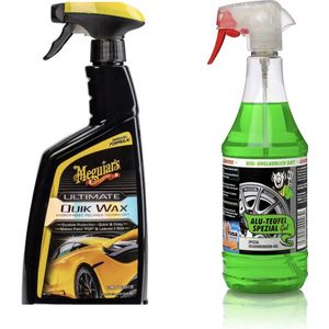 Mequiars Ultimate Quick wax + Tuga-Chemie Alu-Duivel-Speciaal 1L