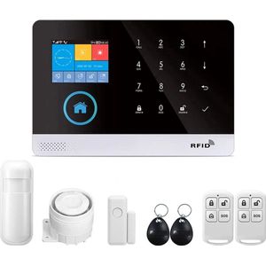 PG103 Alarmsysteem - Thuis Inbreker Alarm - Wifi Gsm Alarm - Draadloos Tuya Smart Huis - App Controle