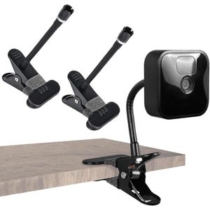 Pack of 2 Flexible Metal Camera Holders for Blink XT/XT2, Blink Mini, and Blink Outdoor/Indoor - Clamp Holder