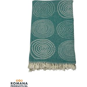 Hamamdoek | Bali | Petrol | 100 x 180 CM | Strand | Sauna / Wellness | Vakantie | Thuis