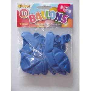 Blauwe Ballonnen 30cm 10 stuks