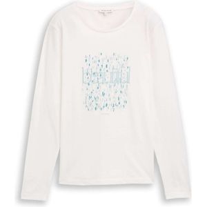 Tom Tailor Shirt met lange mouwen en print