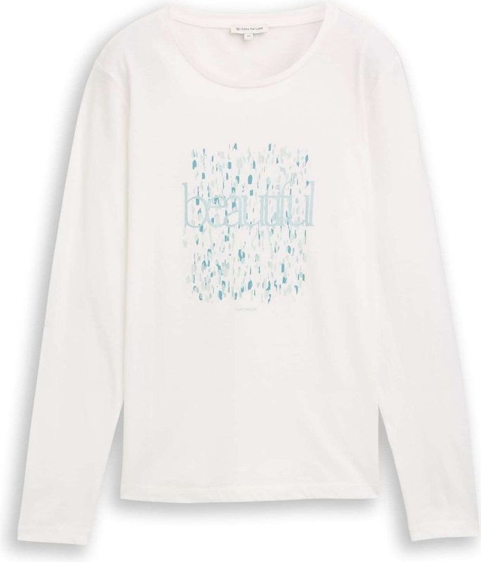 Tom Tailor Shirt met lange mouwen en print