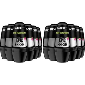 Axe Epic Fresh Deodorant Roller - 12 x 50 ml - Voordeelverpakking