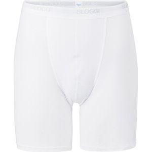 sloggi men Basic Heren Boxershort lange pijp - Wit - Maat XXL