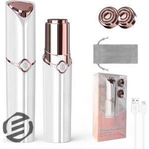 Equivera Ladyshaves voor Vrouwen - Trimmer voor Vrouwen - Scheerapparaat Vrouw - Ontharingsapparaat - Bikinilijn - Oksels - Benen