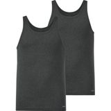 Hemden, set van 2 LORD COOKNEY donkergrijs melange