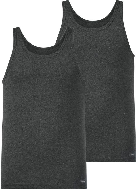 Hemden, set van 2 LORD COOKNEY donkergrijs melange