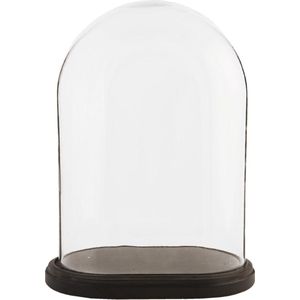 Clayre & Eef Stolp 33x22x42 cm Bruin Glas