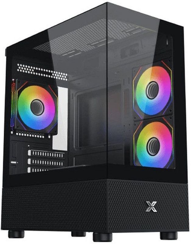 Xigmatek - Alphard M - PC-behuizing - Zwart - ATX Semi-Toren