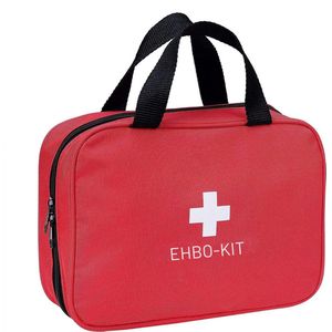 Zylo® Ehbo Reisset - Reisset - EHBO - Set 180 Stuks - 29x22x9cm - Rood