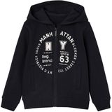 Vertbaudet Ritssweater mt capuchon sport BASICS jongens