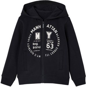 Vertbaudet Ritssweater mt capuchon sport BASICS jongens