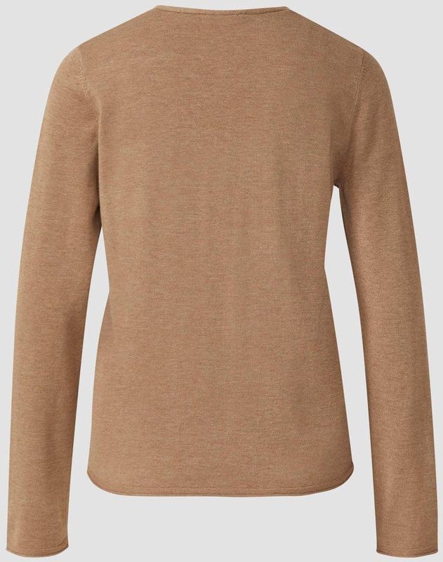 Gebreide Trui - V-hals - Zachte Viscosemix