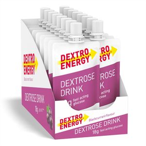 Dextro Energy Dextrose Drink Cassis - Druivensuiker - 16 x 50ml Vloeibare Glucose