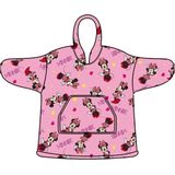 Disney - Minnie Mouse - Fleece Deken - Roze - Kind