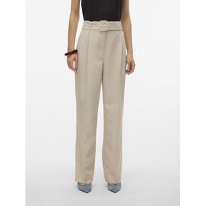 Vero Moda - Nancy - Broek - Hoge Taille - Enkellengte - Rechte Pasvorm