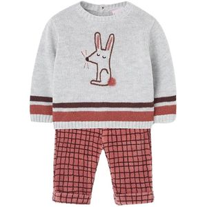 Boboli Knit Set Grijs 12 Months Jongens