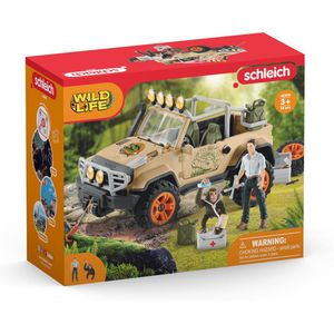 schleich WILD LIFE - Terreinwagen met lier - Speelfigurenset - Kinderspeelgoed voor Jongens en Meisjes - 3 tot 8 jaar