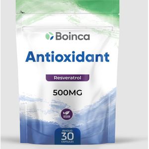 Boinca Resveratrol *Antioxidant* NAD booster - 500mg - maanddosering - vitaal ouder - healthy aging