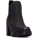 Refresh - 17291503 - Enkellaarsjes - Zwart - Casual - Hakhoogte 5 tot 8 cm