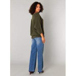 YEST Cati Tops - Army Green - maat 38