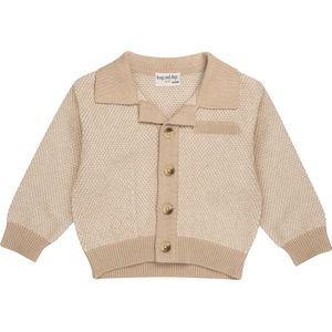 Frogs and Dogs - Polo Vestje | Sand Shell - Katoen - Maat 80