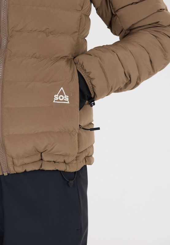 SOS - Furano - Sportjas - Lichtbruin - Gewatteerde Korte Jas