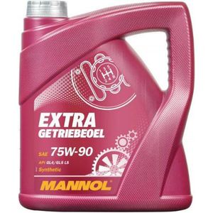 Mannol Extra | 75W-90 | GL-4 / GL-5 LS | Synthetische Versnellingsbakolie | 4 Liter