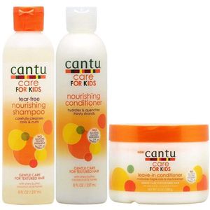 Cantu Care for Kids Nourishing Shampoo & Conditioner & Leave-in Conditioner""Set
