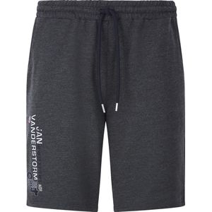 Jan Vanderstorm - PERMARSEN - Sweatbermuda - Donkergrijs