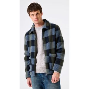 GARCIA - Effen Jack - Blauw - Lange Mouw