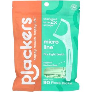 Tandheelkundige Flossers Micro Mint - 90 Stuks